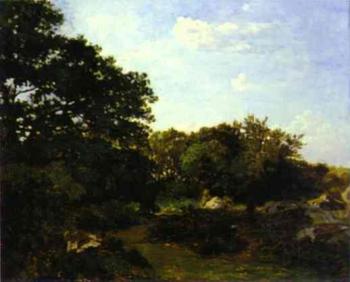 Frederic Bazille : Forest of Fontainebleau